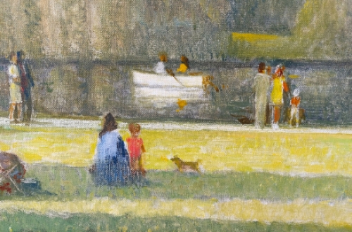 Schilderij van de Belgische kunstschilder Peter Colfs