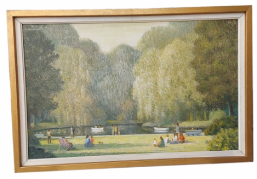 In het park aan het water 1969