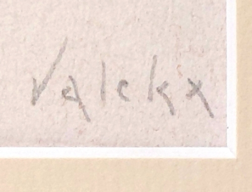 Kinderschoentjes, Met de hand ingekleurde litho 73/99