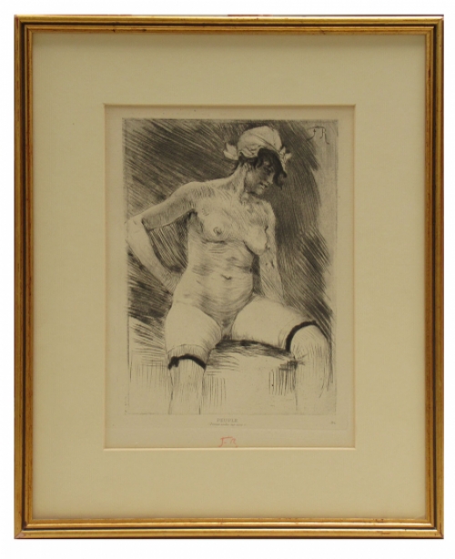 Heliogravure van Félicien Rops