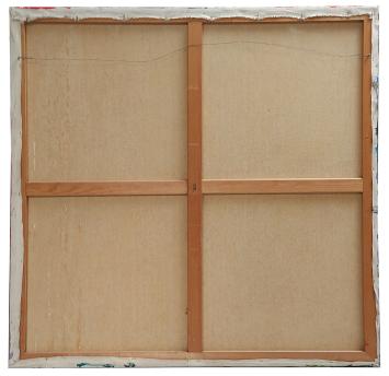 Het vrolijk abstracte – Acrylic and spray paint – Philippe Tonnard – 1989