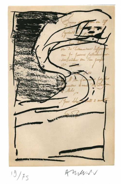 Ets van 2004 van Pierre Alechinsky