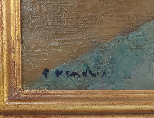 Interieur van een zolderkamer