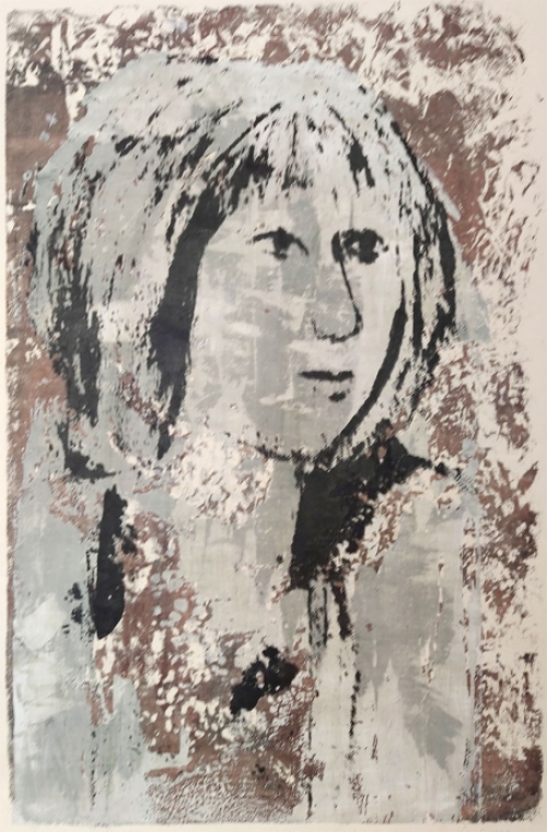 Dame door Pierre Pasteels