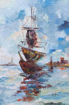 Schilderij van de Nederlandse kunstschilder Pierre Struys