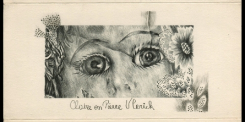 Litho van de Belgische kunstenaar Pierre Vlerick