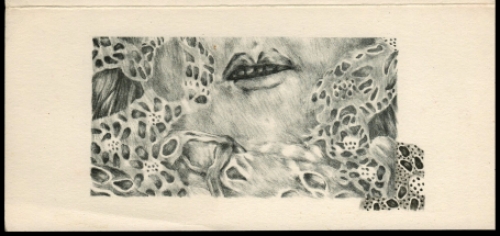 Pierre Vlerick met een litho