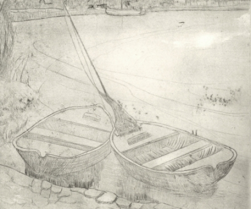 Ets van de Belgische kunstenaar Piet Gillis kopen