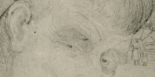 De man met drankje in de hand 1/5