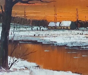 Schilderij van de Belgische kunstschilder Piet Mees kopen