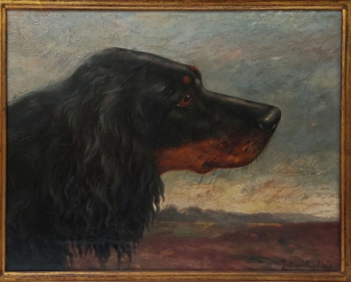 Dierenschilderij van Piet (Pierre) Van Engelen kopen