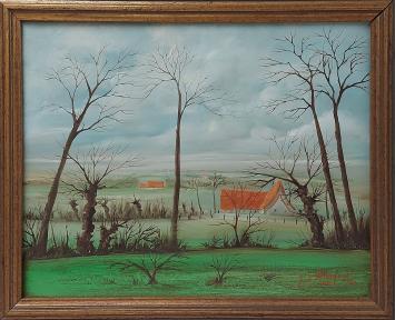 Belgische kunstschilder Piet Willequet
