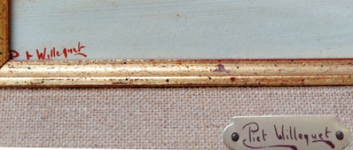 Piet Willequet Belgische kunstschilder