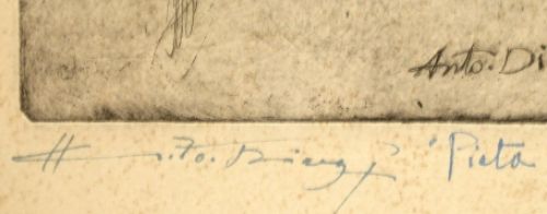 Ets van de Belgische graficus Anto Diez