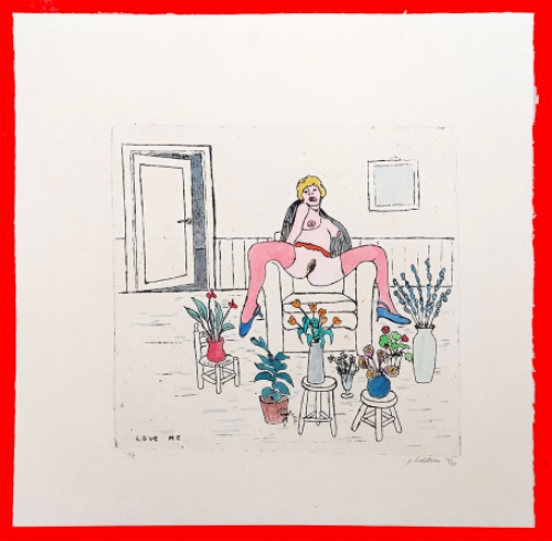 Een erotisch kunstwerk van Pieter Holstein kopen