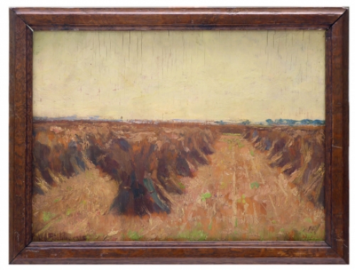 Schilderij van Belgische schilder Pieter Stobbaerts
