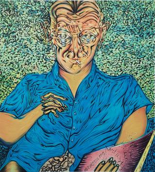 Belgische lithomaker en schilder Pjeroo Roobjee