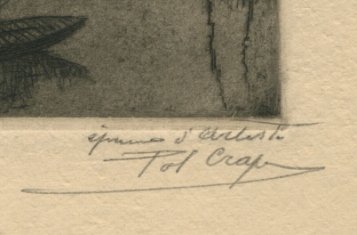 Ets van de Brusselse etser Pol Craps aankopen