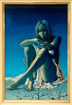 Gesigneerd olieverfschilderij van Pol Liard