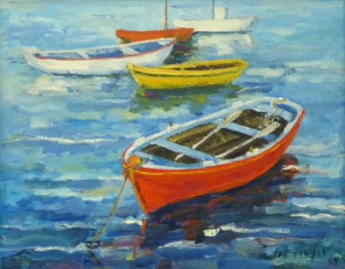 Peintre belge Pol Magis