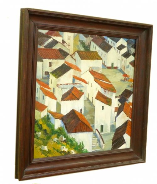 schilderij van Pol Magis peintre belge