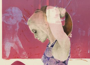 Kleurenlitho van Pol Mara, Antwerpse lithograaf en kunstenaar