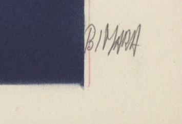 Litho 1974 Equilibrium stable I 93/99