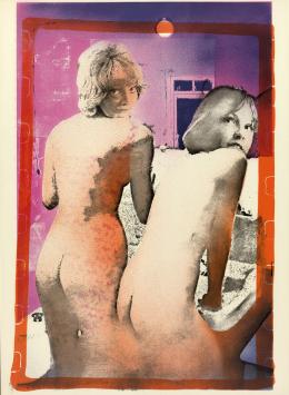 Lithografie uit 1974 van Pol Mara