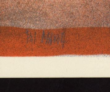 Litho 1974 Late - Roze - Morgen 93/99