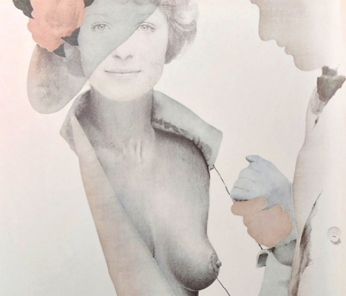 Lithografie van Pol Mara een Belgische kunstenaar