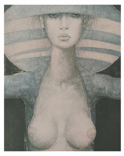 Kunstwerk van de Belgische kunstenaar Jef Van Tuerenhout