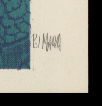 Litho 1974 Equilibrium stable II 93/99