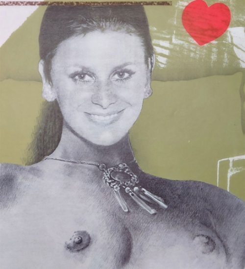 Lithografie van Pol Mara een Belgische kunstenaar