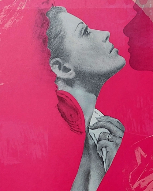 Kleurenlitho van Pol Mara, Belgische lithograaf en kunstschilder