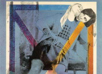 Kleurenlitho van Pol Mara, Belgische lithograaf en kunstenaar