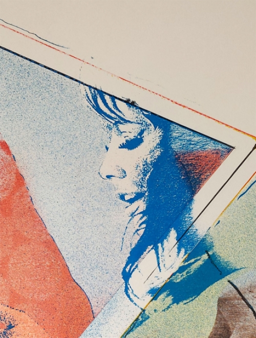 Lithografie van Pol Mara een Belgische kunstenaar