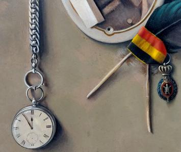 Olieverfschilderij van Pol Verswijver, Belgische kunstschilder