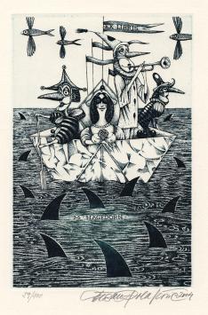 Ex librisvan Dusan Polakovic voor Hagedorn