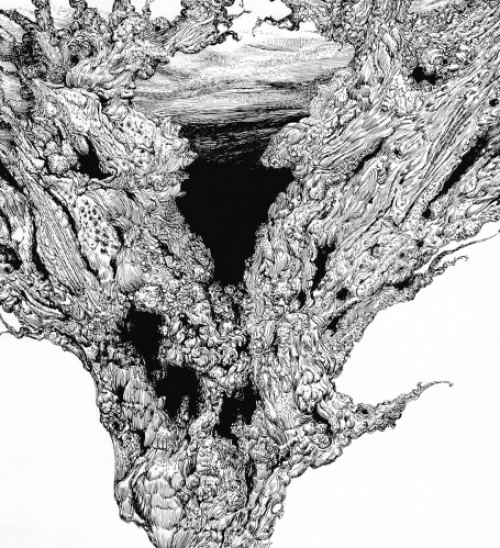 Litho van de Belgische kunstenaar Pol (Paul) Mariën 