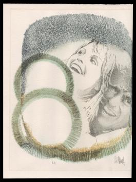 Litho, épreuve d\'artiste van de Belgische kunstenaar Pol Mara kopen