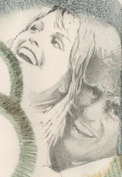 Kleine litho van Pol Mara kopen, gesigneerd