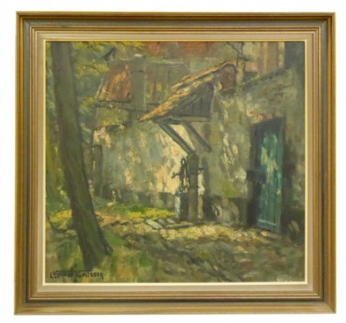 Schilderij van de Belgische kunstschilder Leo Vandersmissen