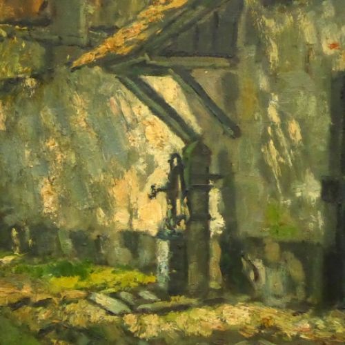 Olieverfschilderij van Leo Vandersmissen, Belgische schilder