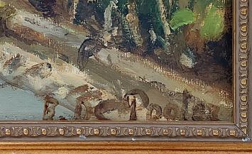 Kunstwerk op canvas van de Wilrijkse schilder Bernard De Pooter