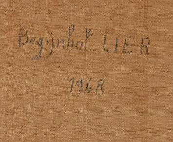 Begijnhof te Lier 1968