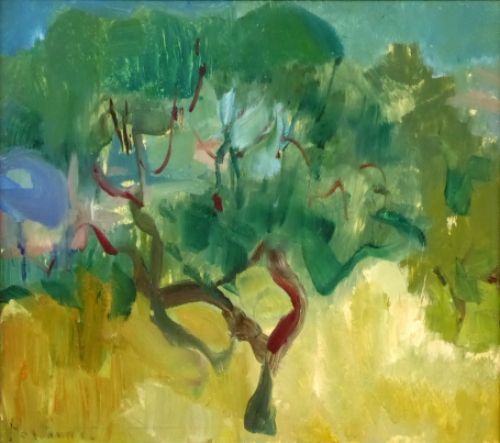 Belgische kunstschilder Jeanne Portenart