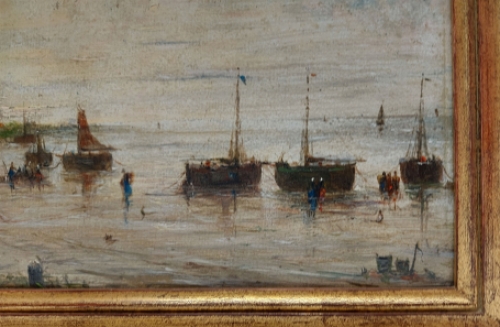 Typerend schilderij van E. Portielje kopen