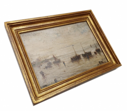 Bedrijvigheid aan het strand