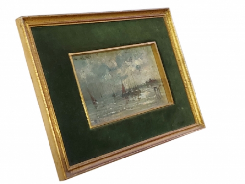 Olieverfschilderij van Edward Portielje kopen