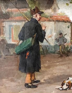 De Belgische kunstenaar Gérard Portielje